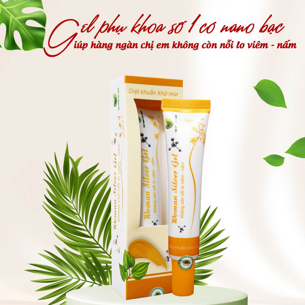 gel phụ khoa nano bạc